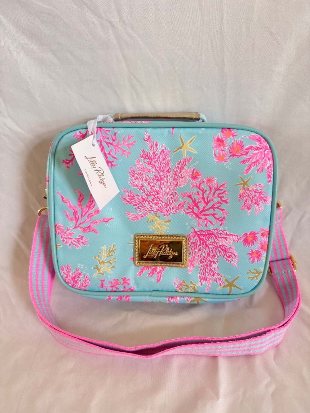 NWT Lilly Pulitzer Lunchbox with strap